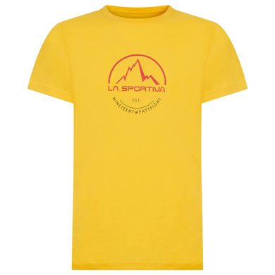 LA SPORTIVA Logo Tee 03B YELLOW