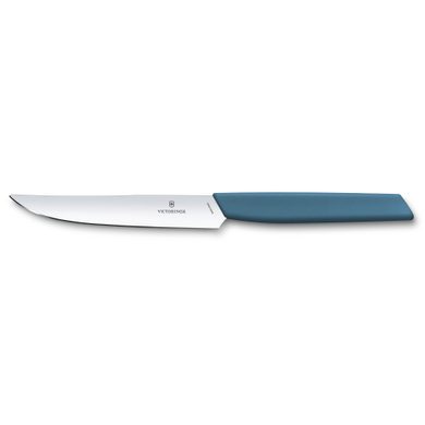 VICTORINOX 6.9006.122 Stejkový nůž Swiss Modern, 12 cm, modrý