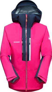 MAMMUT Taiss HS Hooded Jacket Women pink-marine