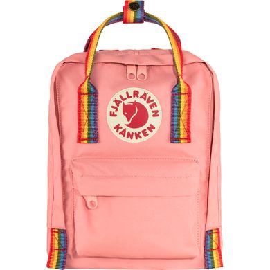 FJÄLLRÄVEN Kånken Rainbow Mini 7 Pink-Rainbow Pattern