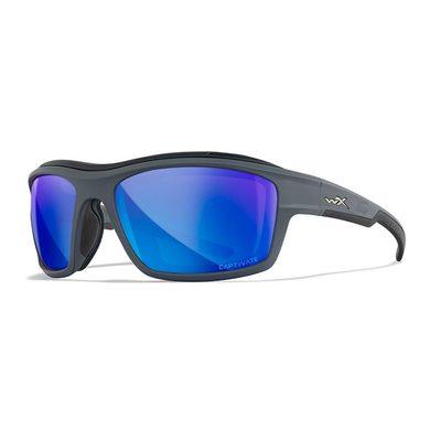 WILEY X OZONE Captivate Polarized - Blue Mirror - Grey/Matte Grey