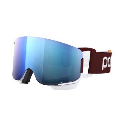 Nexal Mid Clarity Comp Garnet Red/Hydrogen White/Spektris Blue - ski  goggles - POC - 193.36 €