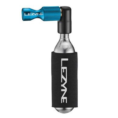 LEZYNE TRIGGER DRIVE CO2 BLUE/HI GLOSS + 16g bombička