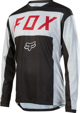 FOX Indicator LS Moth Jersey Light Grey