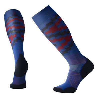 SMARTWOOL PhD Ski Light Elite Pattern, dark blue