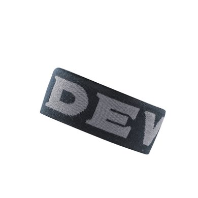 DEVOLD Devold logo headband caviar