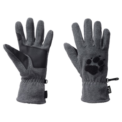 JACK WOLFSKIN PAW GLOVES grey heather