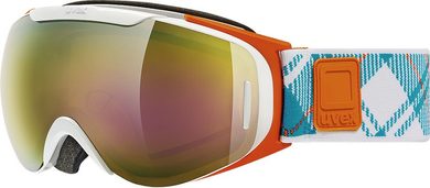 UVEX G.GL 9 RECON READY, white-orange gold