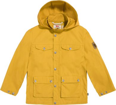 FJÄLLRÄVEN Kids Greenland Jacket Mustard Yellow