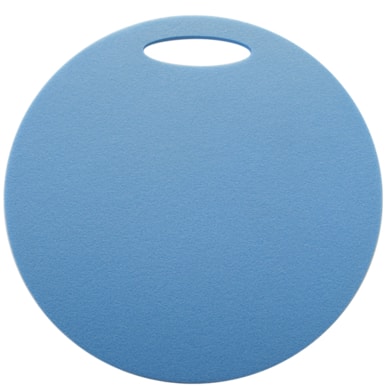 YATE Seat round 1-layer, diameter 35 cm light blue