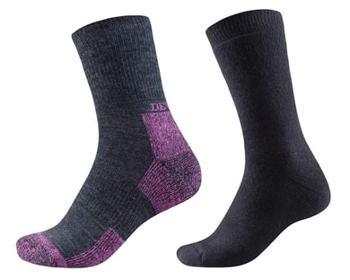 DEVOLD 580-043 783 WALKER + DAILY - set dámských ponožek