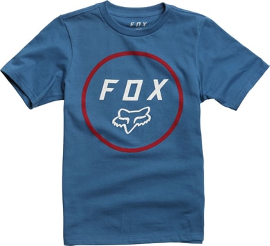 FOX Youth settled ss tee Dusty Blue