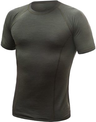 SENSOR MERINO AIR pánské triko kr.rukáv olive green