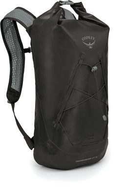 OSPREY TRANSPORTER ROLL TOP WP 18, black