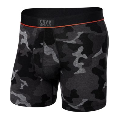 SAXX ULTRA SUPER SOFT BB FLY, Supersize Camo - Black