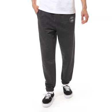 VANS MN OG CHECKER FLEECE PANT, BLACK HEATHER