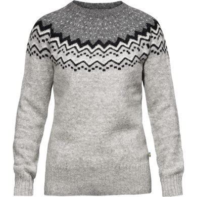 FJÄLLRÄVEN Övik Knit Sweater W Grey