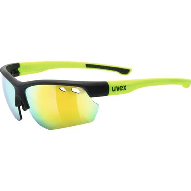 UVEX SPORTSTYLE 115, BLACK MAT YELLOW 2021