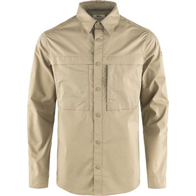 FJÄLLRÄVEN Abisko Trail Shirt LS M Fossil