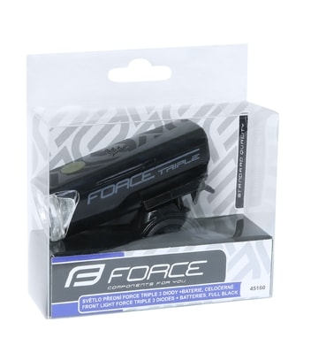 FORCE TRIPLE 3 diodes+battery, black
