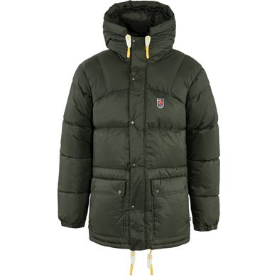 FJÄLLRÄVEN Expedition Down Jacket M Deep Forest