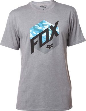 FOX Kasted Ss Tee Heather Graphite