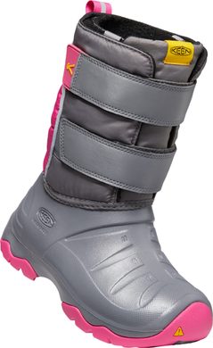 KEEN LUMI BOOT II WP C, steel grey/pink peacock