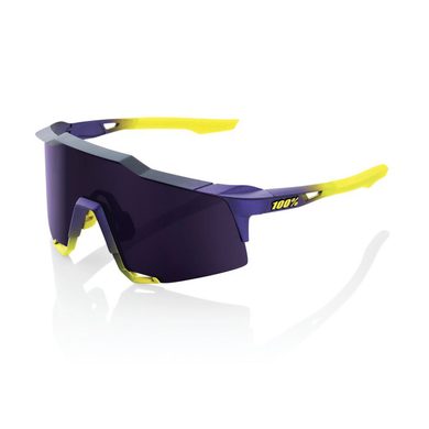 100% SPEEDCRAFT - Matte Metallic Digital Brights - Dark Purple Lens