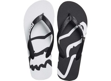 FOX Beached Flip Flops, black/white