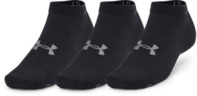 UNDER ARMOUR Essential Low Cut 3pk, Black / Black / Castlerock