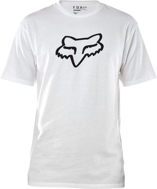 FOX Legacy Fox Head Ss Tee, Optic White