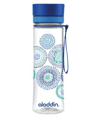 ALADDIN AVEO 600ml modrá s potiskem