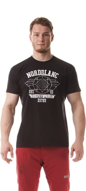 NORDBLANC NBFMT5936 SPARK crystal black - men's tričko