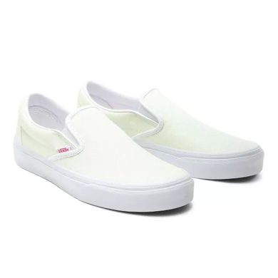 VANS UA Classic Slip-On (UV GLITTER), PINK/TR WHT