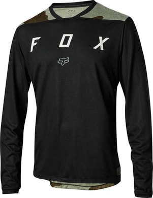 FOX Indicator Ls Mash Camo Jersey Black