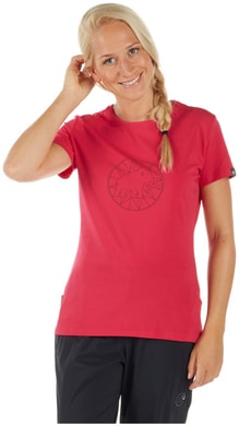 MAMMUT Mammut Logo T-Shirt Women magenta-merlot