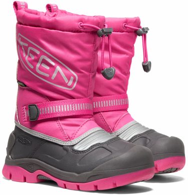 KEEN SNOW TROLL WP CHILDREN fuchsia purple/silver