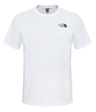 THE NORTH FACE M S/S SIMPLE DOME TE WHITE