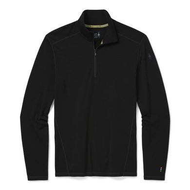 SMARTWOOL M MERINO 250 BASELAYER 1/4 ZIP, black