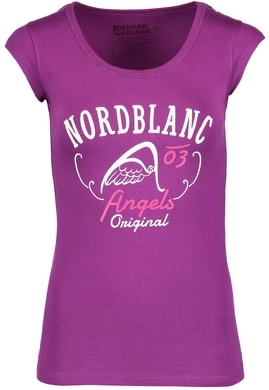 NORDBLANC NBFLT5950 DASHING fialová - dámské tričko