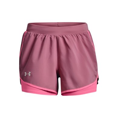UNDER ARMOUR UA Fly By 2.0 2N1 Short, Pink