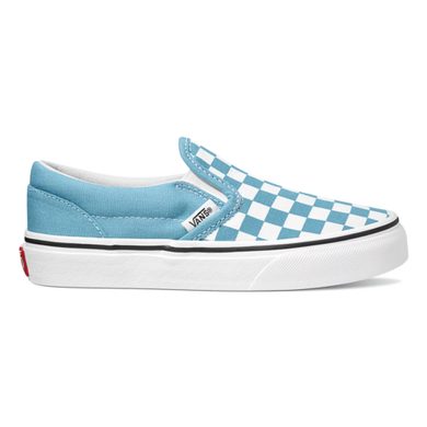 VANS JN Classic Slip-On (CHECKERBRD)DLPHNMBLTRWHT