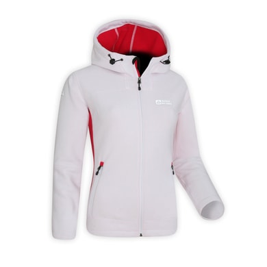 NORDBLANC NBWFL2676 BLA - dámská mikina tecnopolar fleece s kapucí