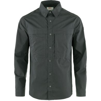 FJÄLLRÄVEN Abisko Trail Shirt LS M Dark Grey