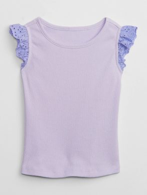 GAP 552175-00 Dětský top s madeirou Fialová