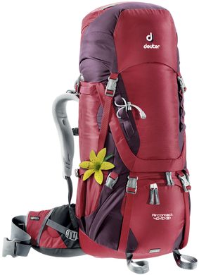 DEUTER Aircontact cranberry/aubergine 40+10 SL