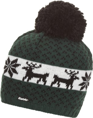 EISBÄR Jenke Pompon MÜ, dkl.green/schwarz/white