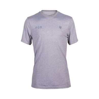 FOX Wordmark Ss Tech Tee, Heather Graphite