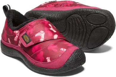 KEEN HOWSER LOW WRAP CHILDREN, jam/rhubarb