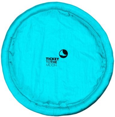 TICKET TO THE MOON Moon Disc Frisbee Turquoise